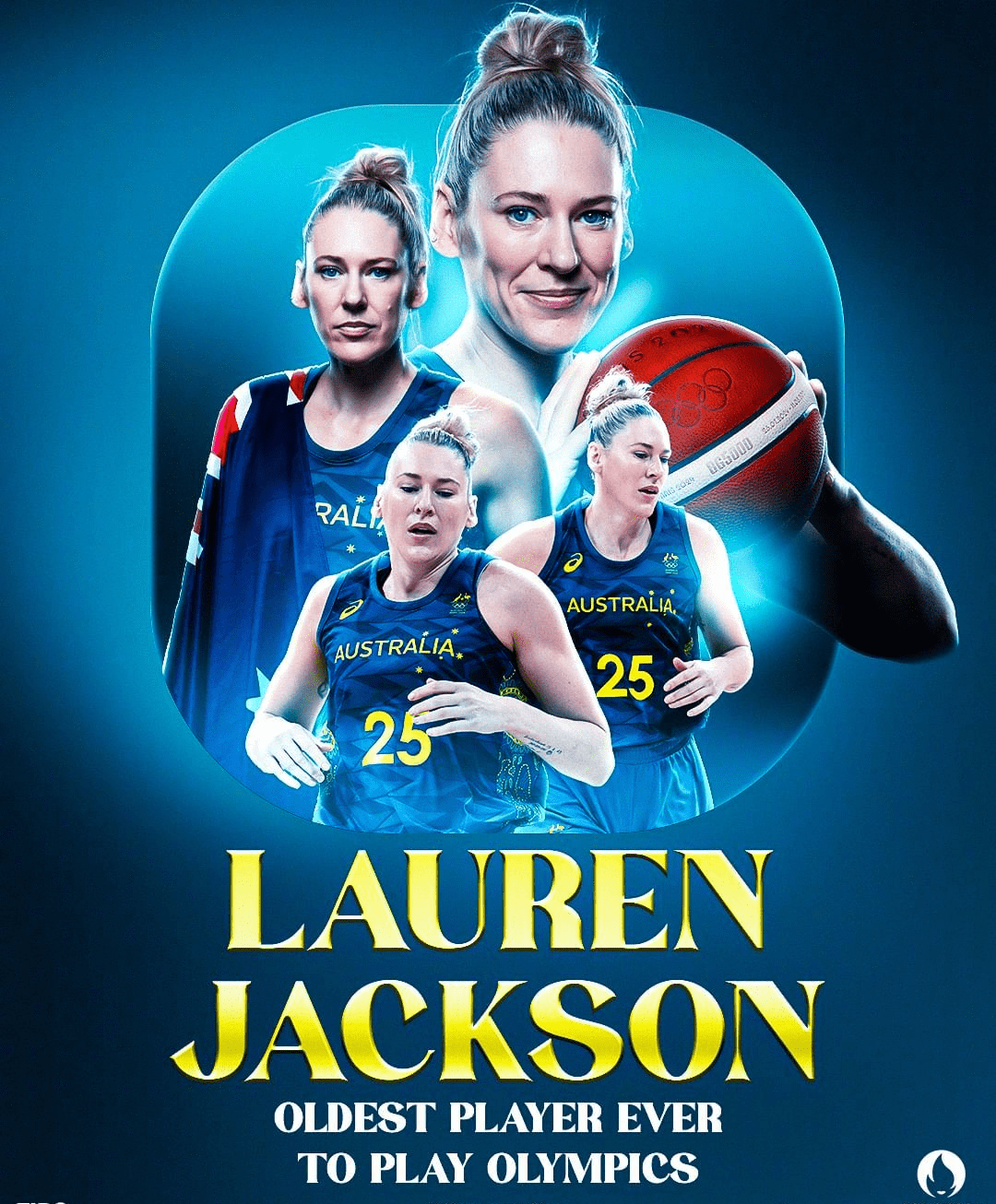 Legendary! Lauren Jackson's Five Olympic Appearances Span 24 Years, Winning Silver and Bronze, Ranking First in Total Points