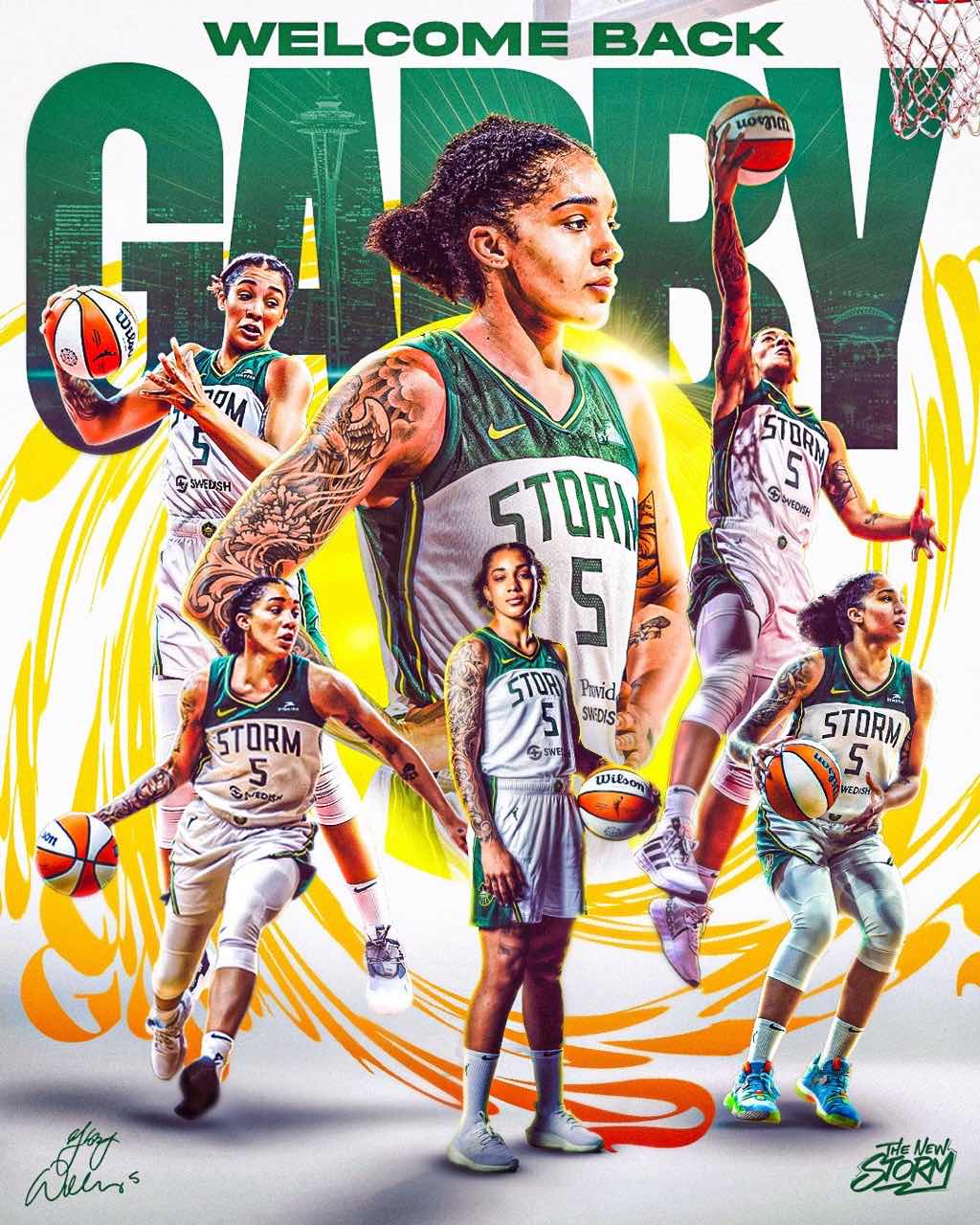 Storm Officially Announces: French National Team Core Gabby Williams Returns