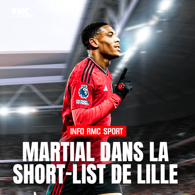 RMC: Lille Looking to Strengthen Attack, Considering Signing Martial as a Free Agent