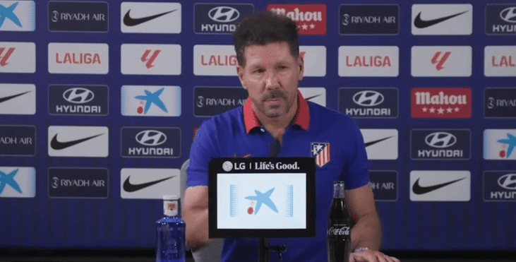 Simeone: Facing the Copa del Rey Champions from Last Season Will Be Tough; Our Goal Is to Compete for All Trophies