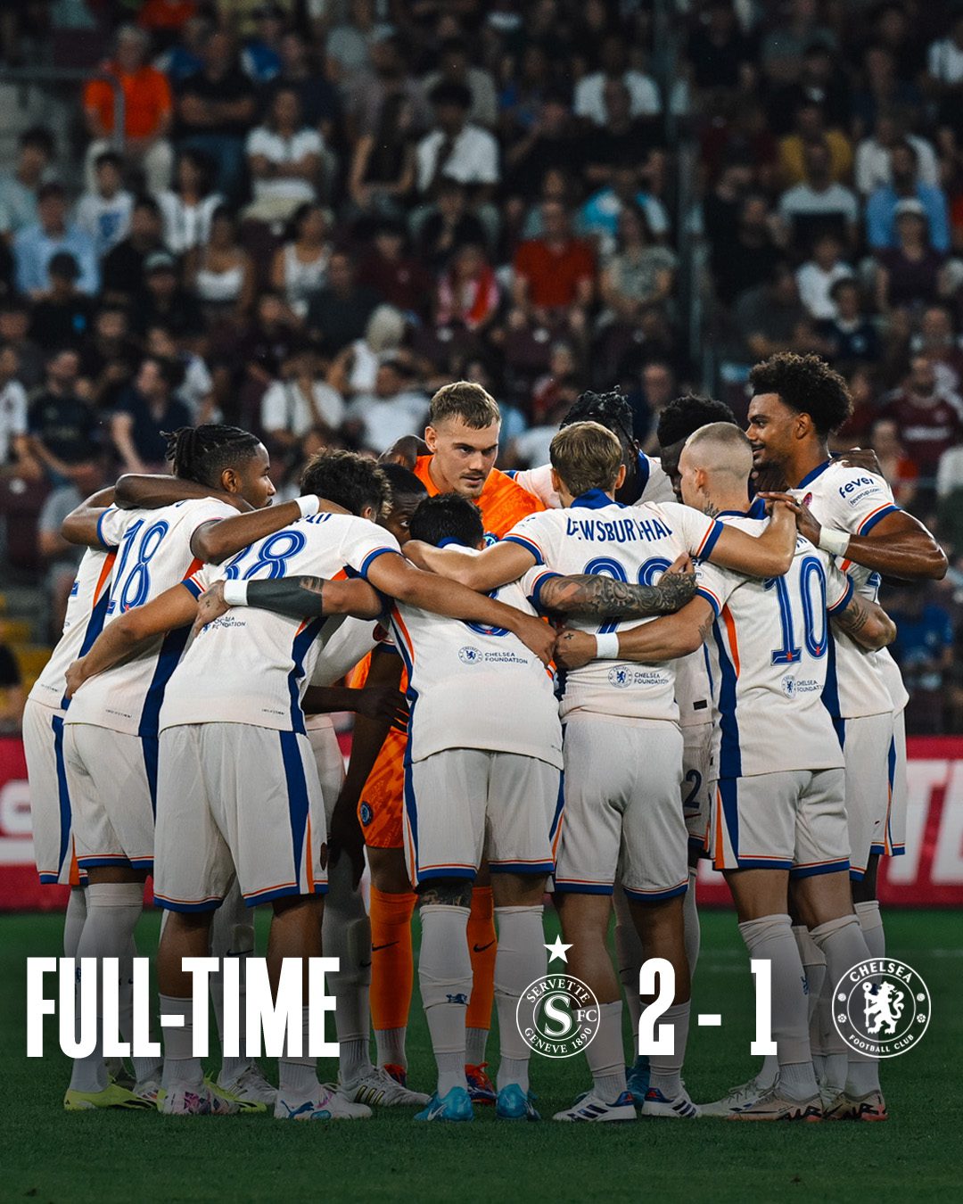 Lose but Advance! Chelsea advances to Europa League proper despite defeat against Servette