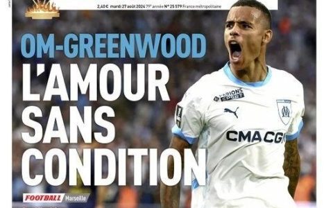 L'Equipe's Front Page Calls for Unconditional Love for Greenwood, Sparks Outrage and Forced Apology