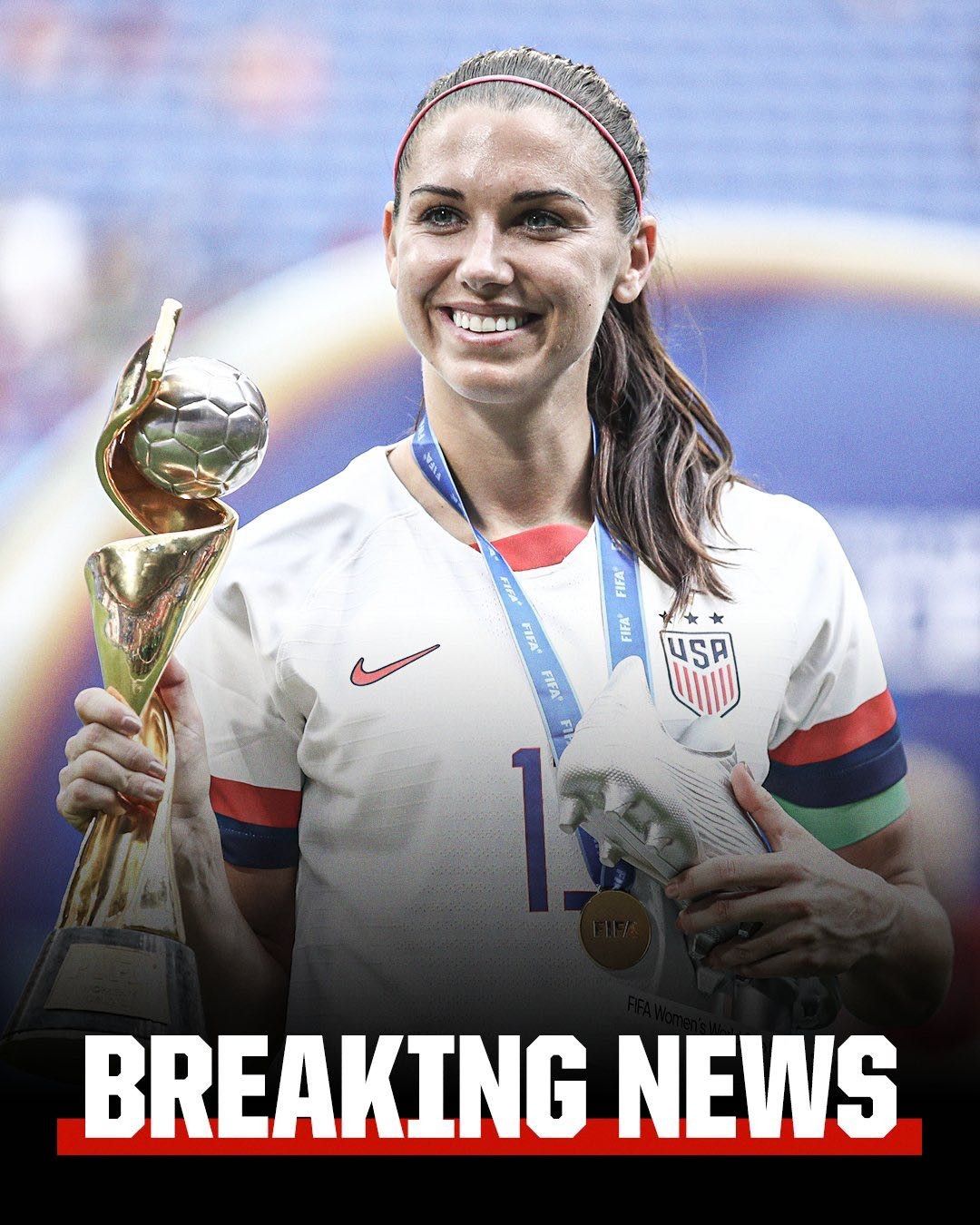 BREAKING: USWNT Legend Alex Morgan Announces Retirement; Final Match on September 8th