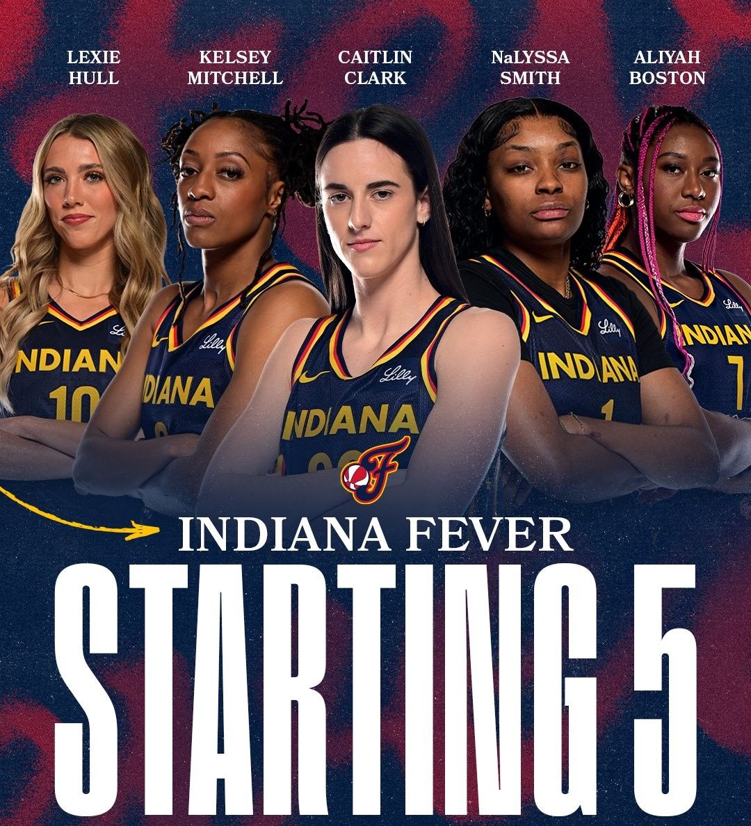 Fever vs Sparks Starting Lineup: Mitchell & Clark Clash with Hamby