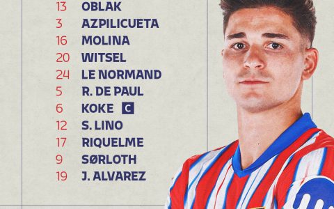 Atlético de Madrid vs RCD Espanyol Starting Lineups: Griezmann on the bench! Alvarez and Villegas included