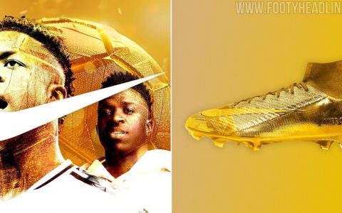 NIKE has already customized Golden Boot for Vinicius, to be released the day after the award ceremony