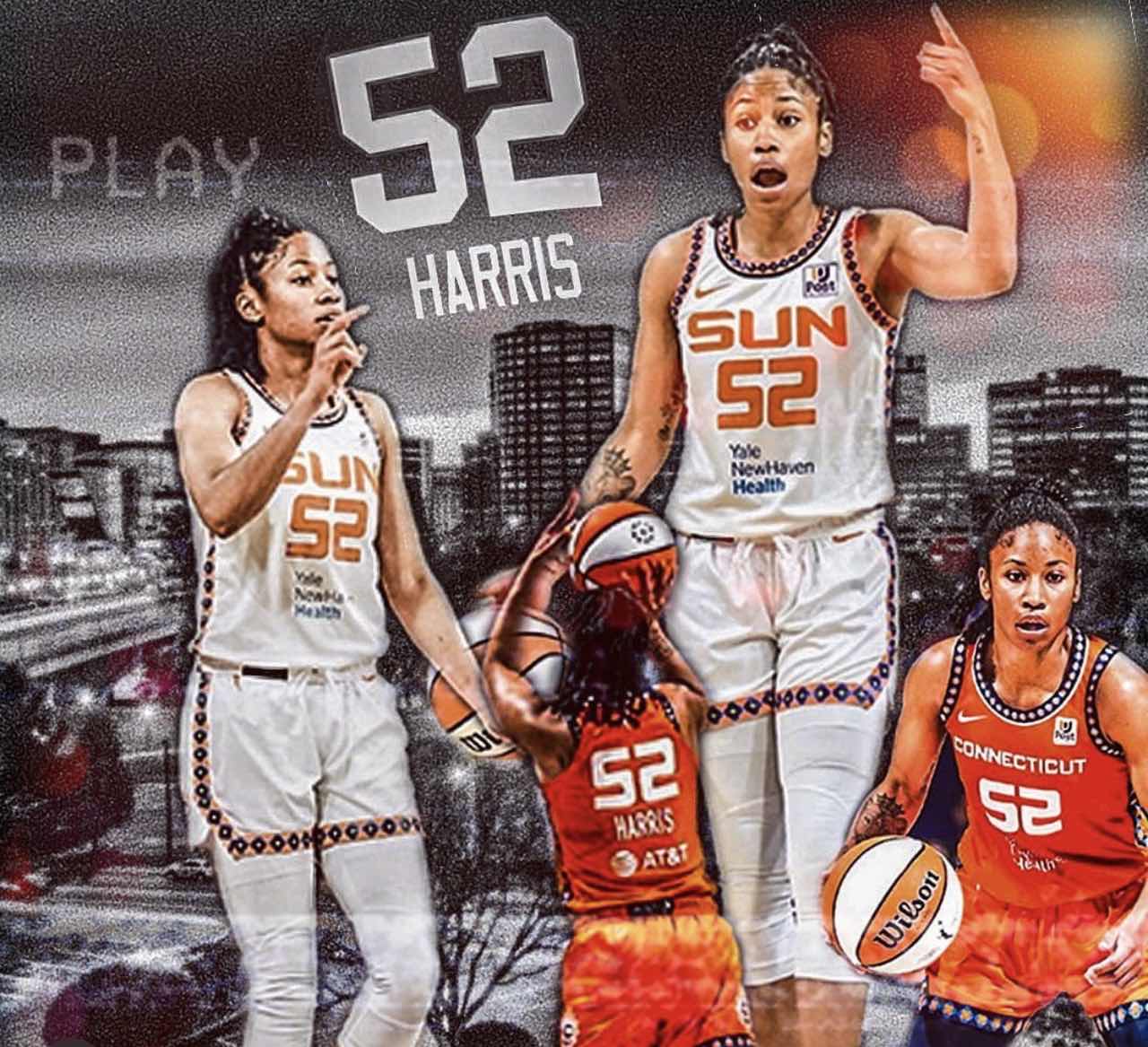 Media Report: Sun's Starting Guard Harris Joins Liaoning Women's Basketball Team