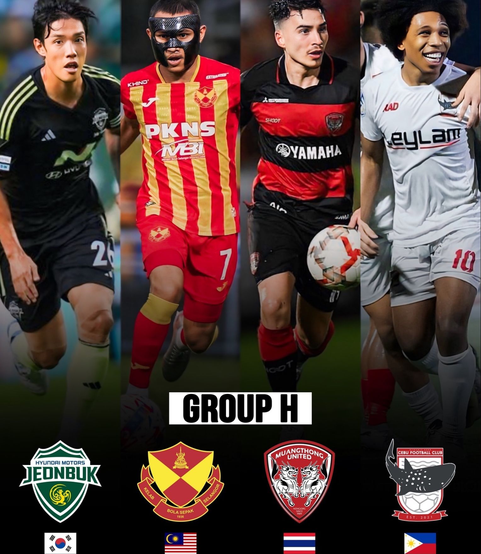 AFC Secondary League Preview: Cebu's Top Ten Foreign Players Lift Dreams, Jeonbuk Hyundai's Form on the Rise