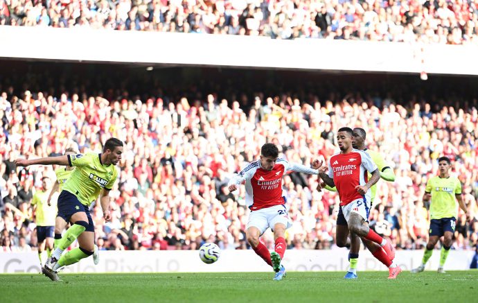 Havertz Scores in Seventh Consecutive Home Game, Equaling the Record for Consecutive Home Goals by an Arsenal Player at the Emirates Stadium