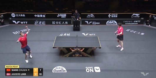 WTT China Major Men's Singles - Final Wang Chuqin-Upset by Danish Player Lind