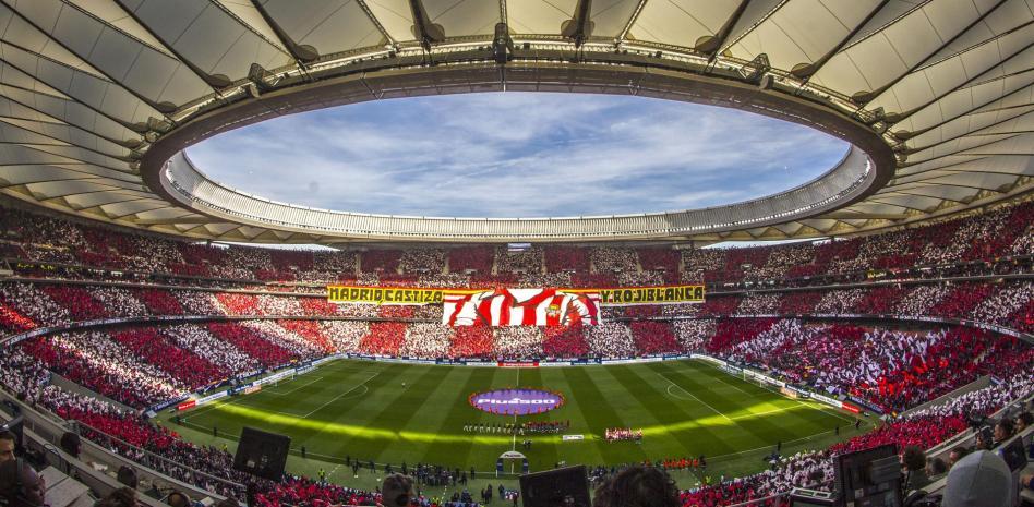 Atletico Madrid to Distribute Cards to Fans for a Giant Tifo at Derby Match