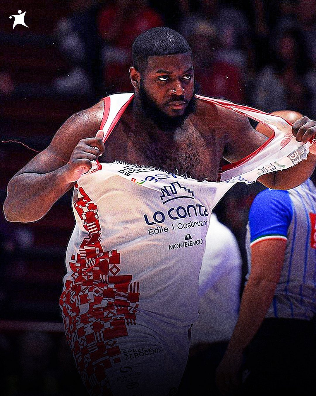 European Media Shares Photos of Former Warriors Player Paschall's Debut in Italian League: Poor Performance, Out of Shape, Rips Jersey in Anger