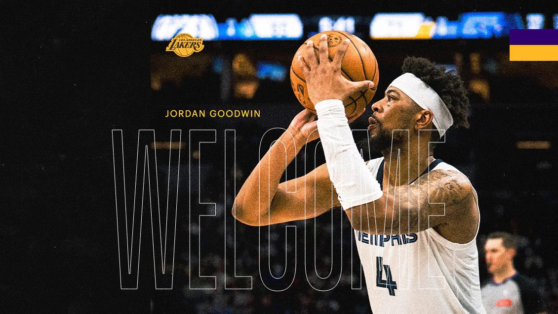 Lakers Officially Sign Jordan Goodwin to a Training Camp Contract