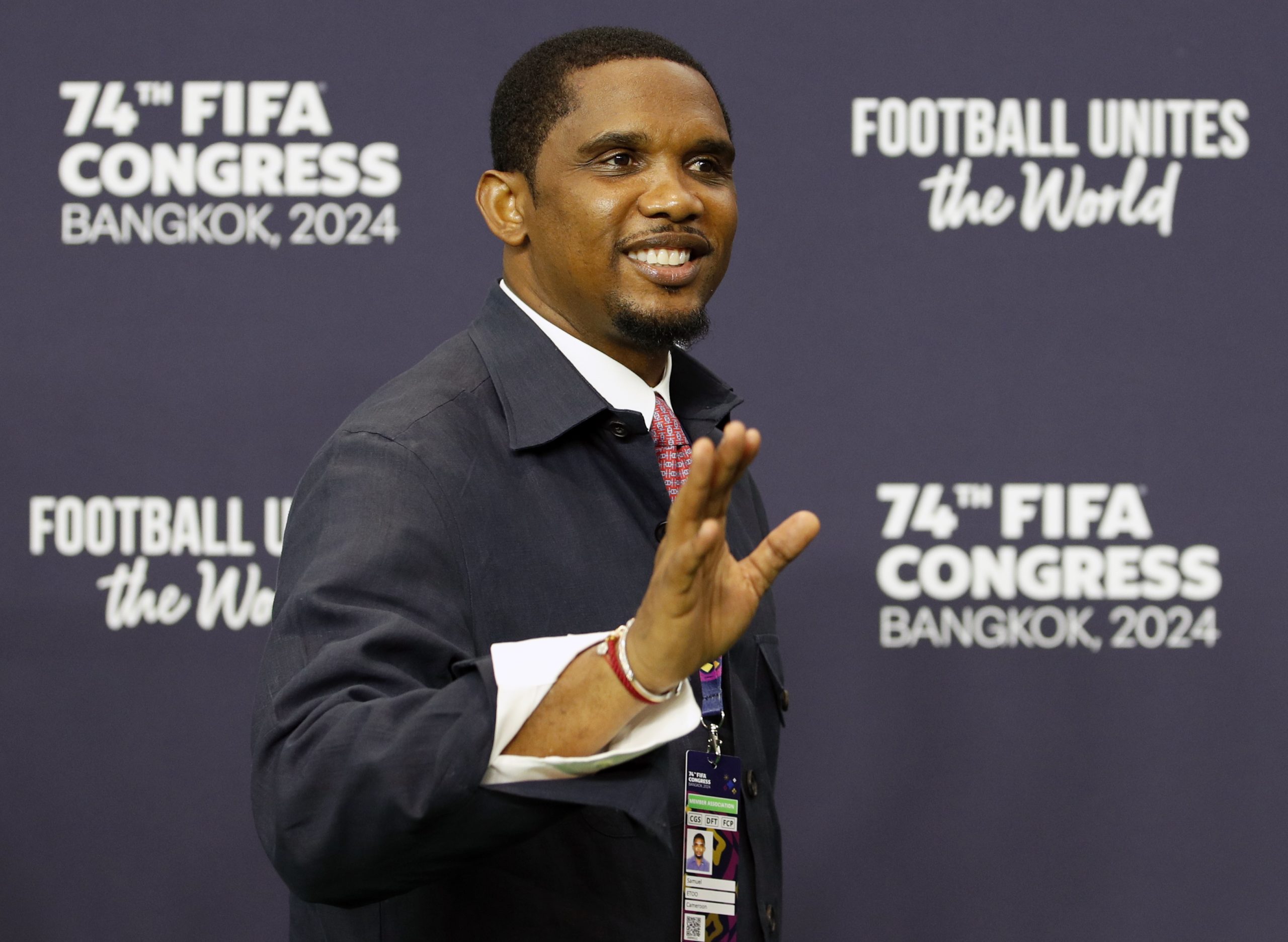 Official: Cameroonian FA President Eto'o Banned from Football for Six Months by FIFA