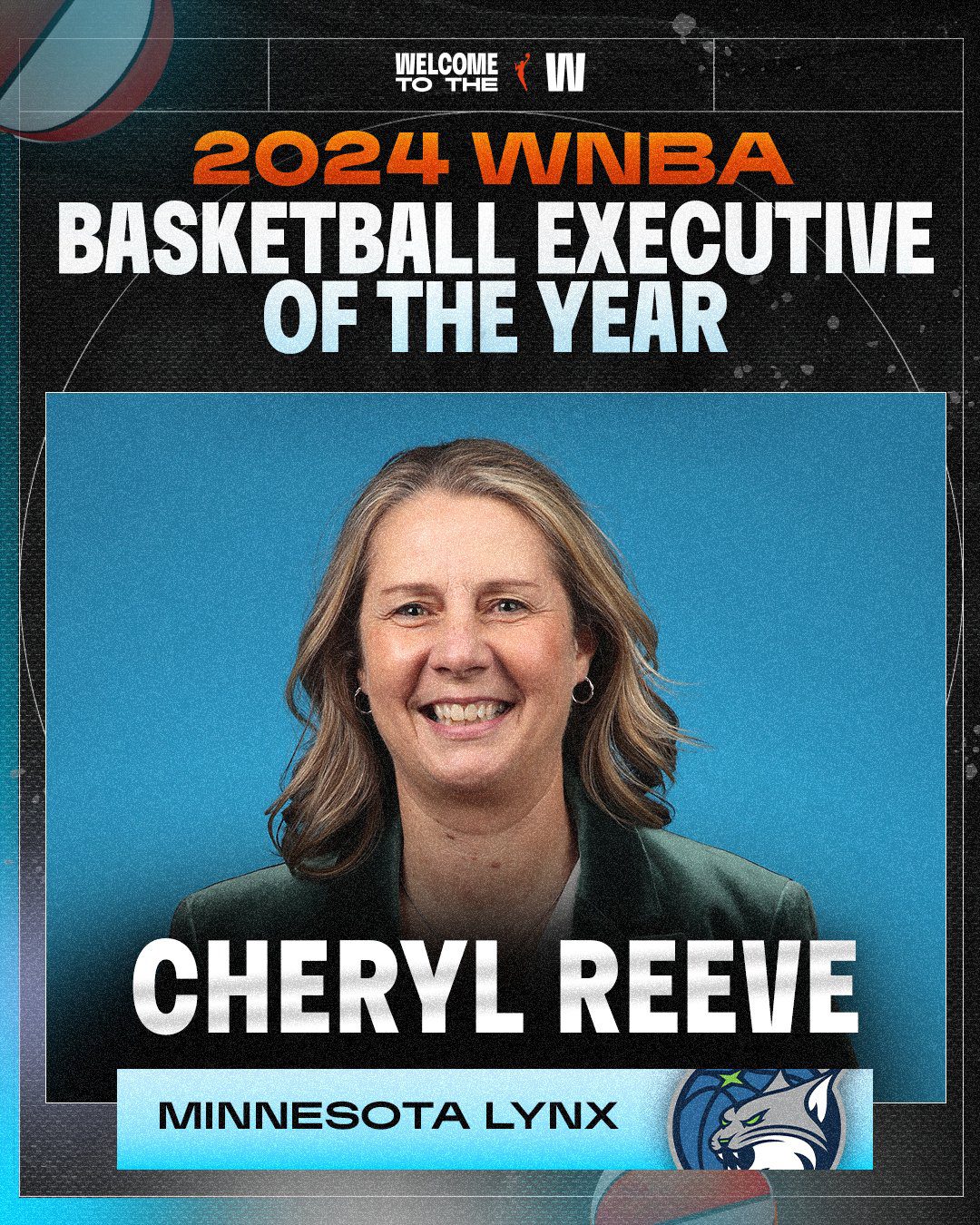 Double Joy! Lynx Head Coach Reeve Elected WNBA Coach of the Year and Executive of the Year for This Season