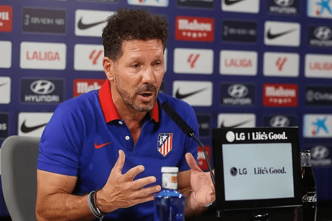 Simeone: Rayo Vallecano is a Tough Team to Face; Intense Schedule Requires Proper Health Management