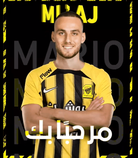 Official: Albanian International Mita Joining Al Ittihad Jeddah on Loan