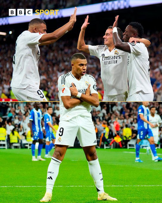 Unstoppable! Mbappé Scores in Every Recent Match for Real Madrid