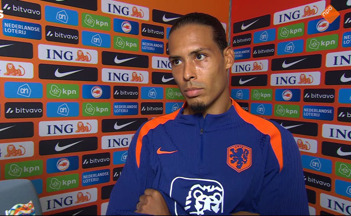 Van Dijk: I Want to Play in One More World Cup, I Will Be a Solid Member of the Dutch Defense