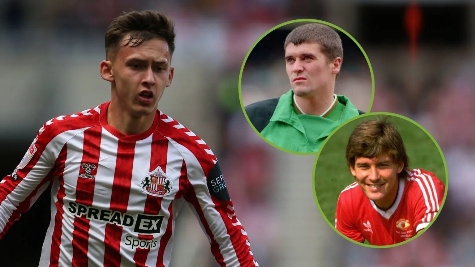 UK Media: Manchester United Monitoring Sunderland Midfielder Rigge, Player Dubbed the Next Keane & New Bellingham