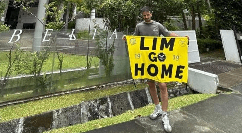 Valencia Fans Protest at Lim's Residence; Couple Detained