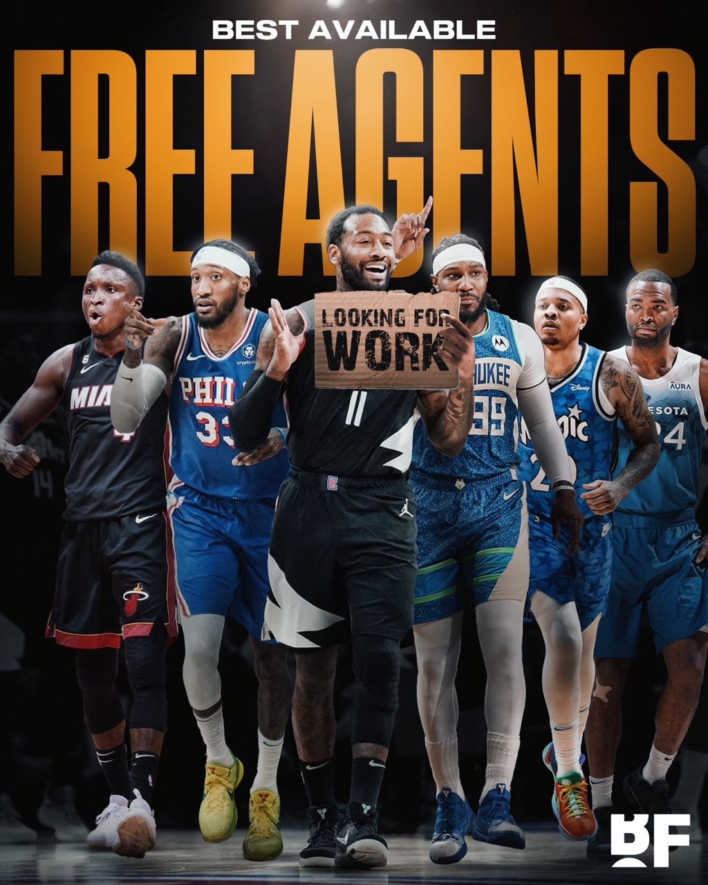 American Media Lists Six Top Remaining NBA Free Agents: Who Do You Think Deserves a Contract?