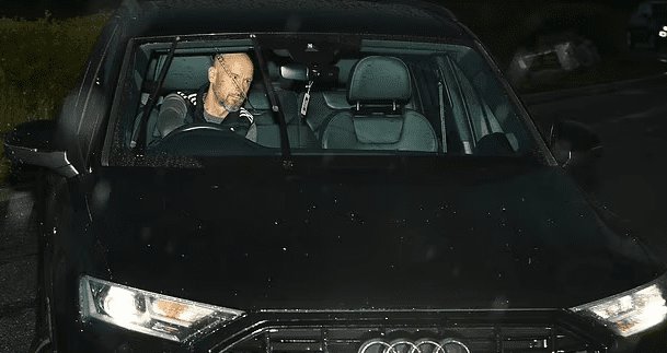 Whether He Can Keep His Job, Ten Hag Arrived at Manchester United's Training Ground Before Dawn This Morning