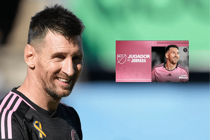 Worthy MLS King! Despite Playing Only Half the Matches, Messi Wins Weekly MVP Most Times