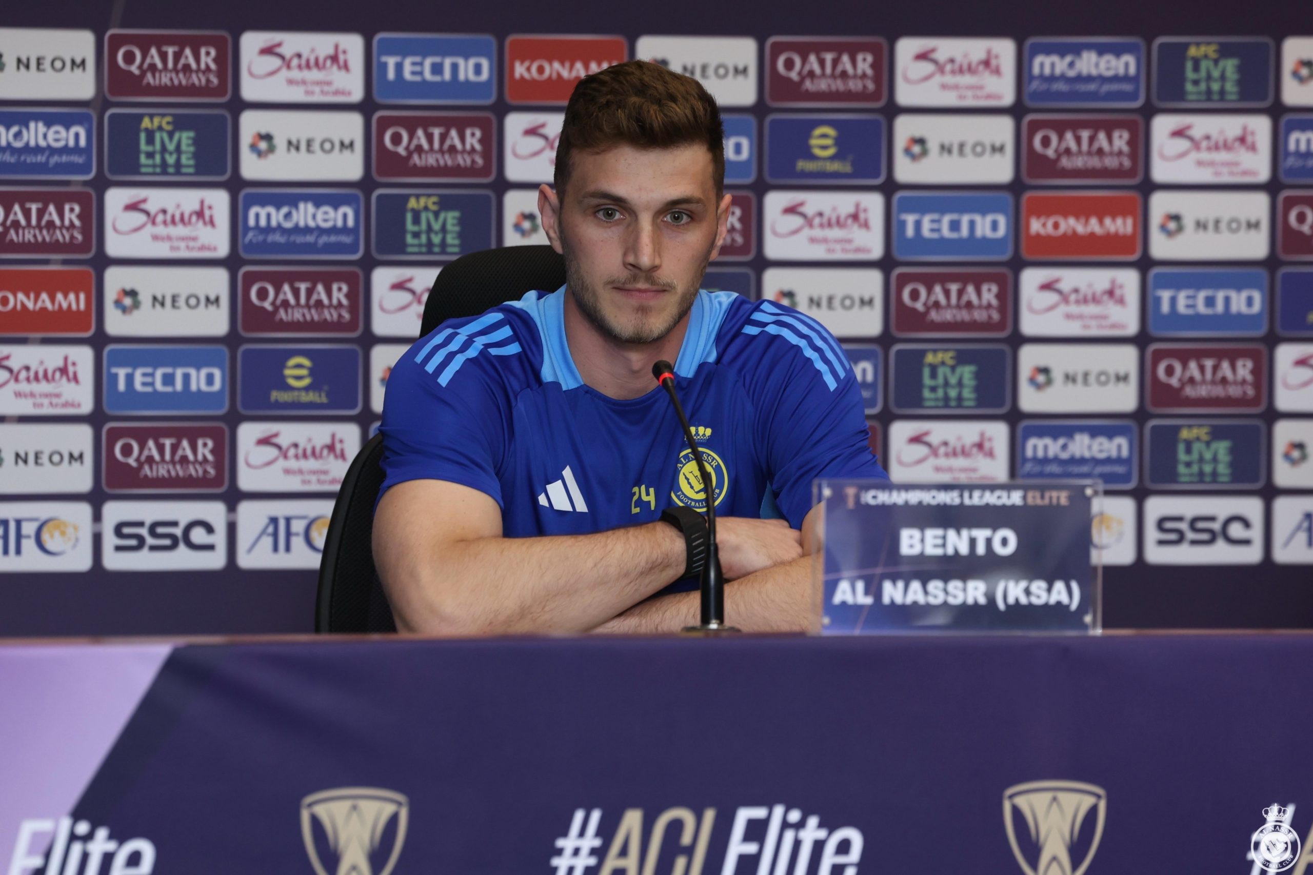 Bento: ACL is very important, hope to celebrate victory with fans after the match