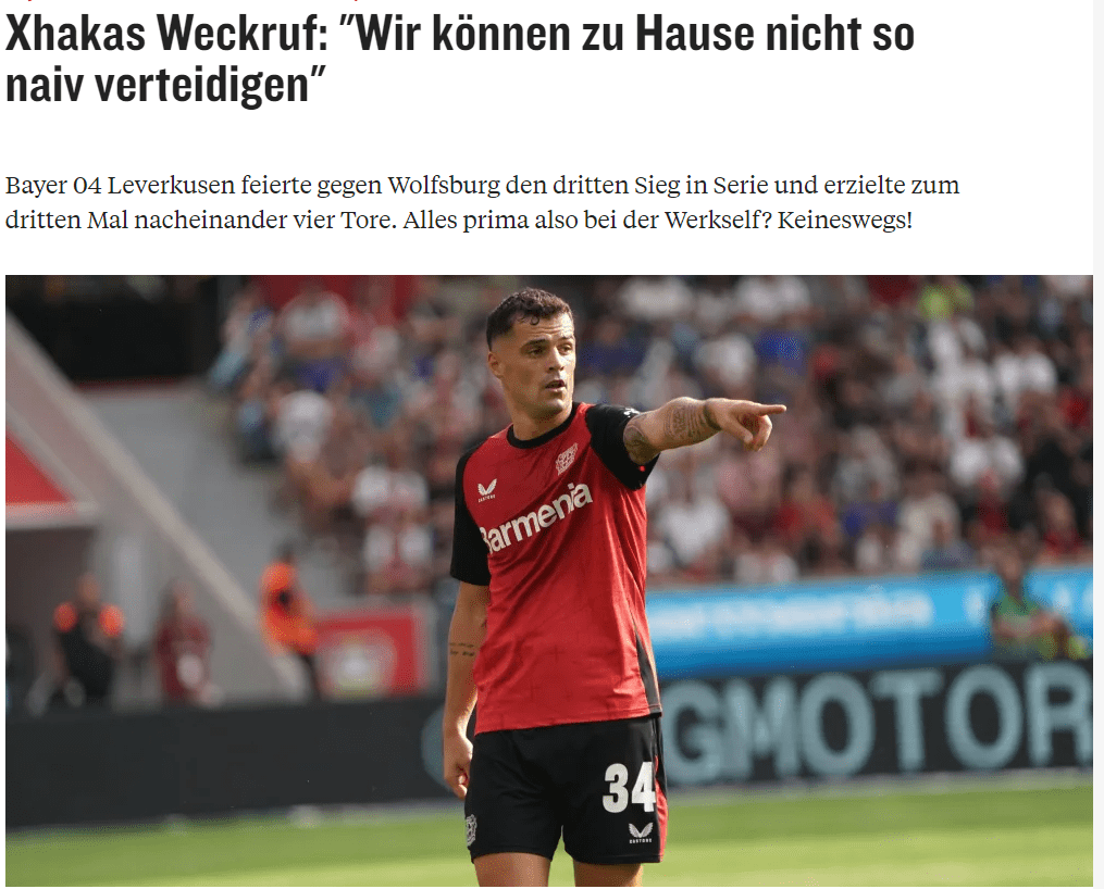 Zaka Criticizes Leverkusen's Defense: No Top Team Concedes Goals in the First Half; Relying on Outscoring Opponents Every Match is a Dream