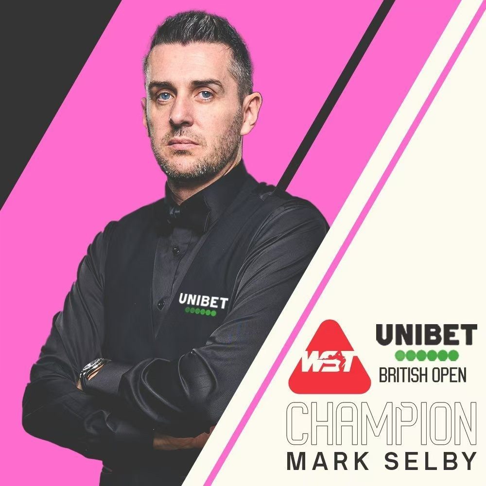 Selby Wins British Open, Higgins Runner-Up