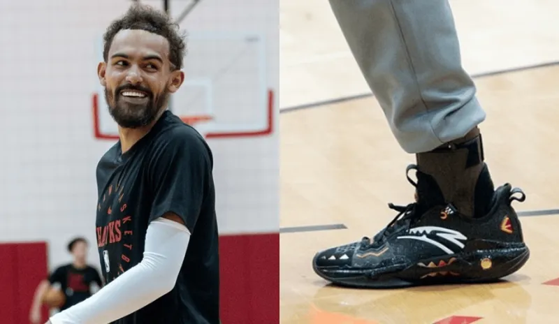 Situation Arises! Adidas May Not Renew Contract; Trae Young Spotted Wearing ANTA Basketball Shoes During Training