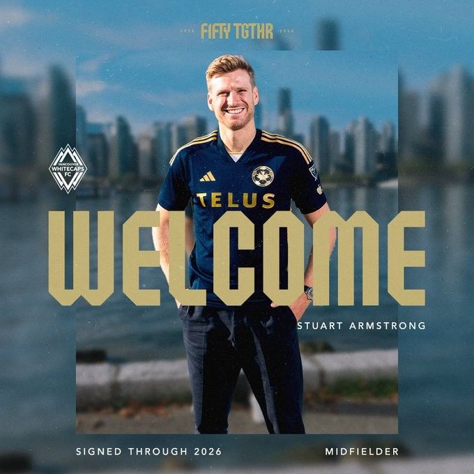 Official: Vancouver Whitecaps Sign Scottish International Armstrong