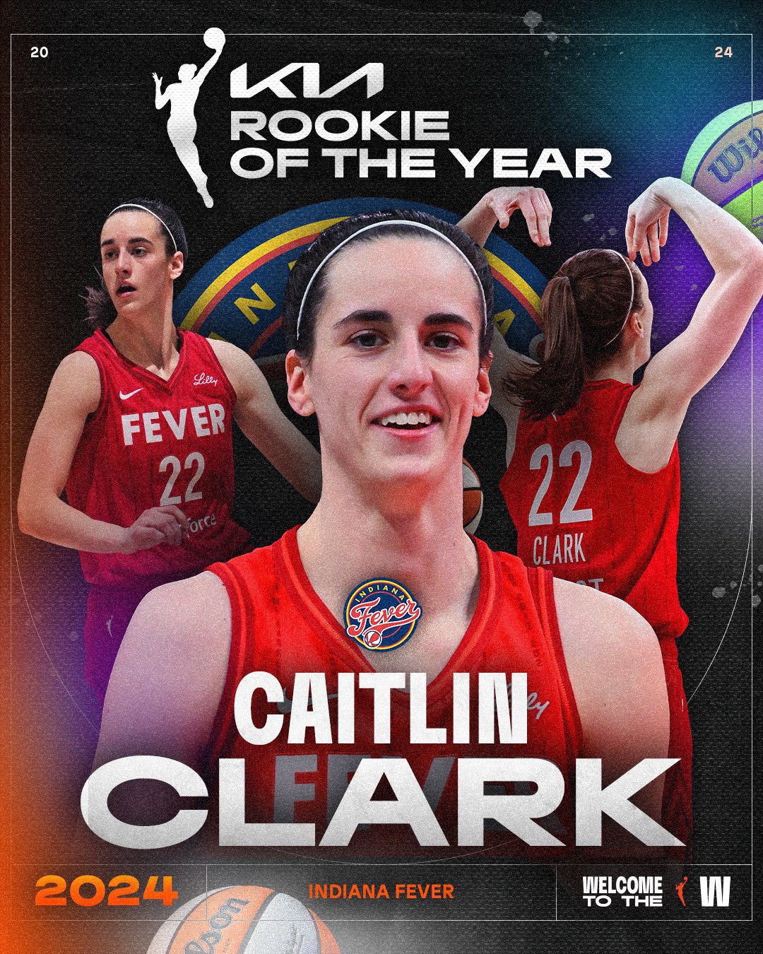 Who didn't vote! WNBA announces Caitlin Clark as Rookie of the Year, just one vote shy of unanimous!