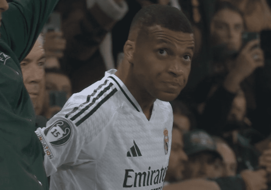 Powerless! Mbappé's Substitution Fails to Save the Day; First Time without a Shot in Real Madrid Career