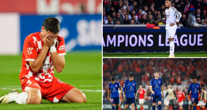 First time in history! Three La Liga teams suffer defeats on the same Champions League matchday