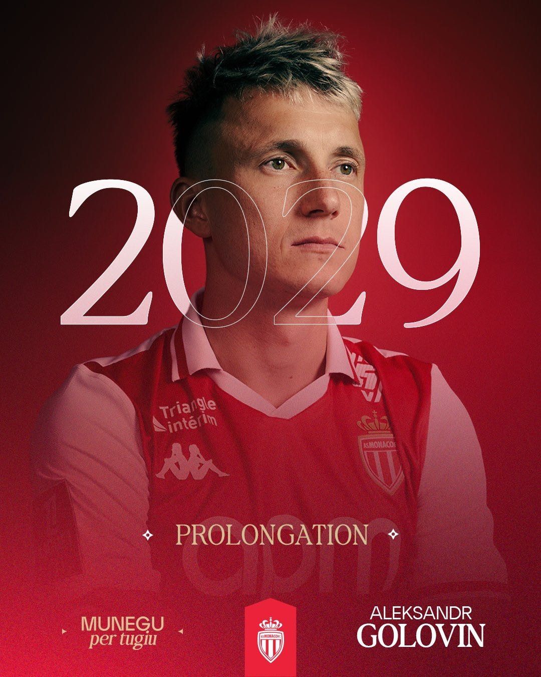 Official: Monaco Extends Goločenko's Contract Until June 2029