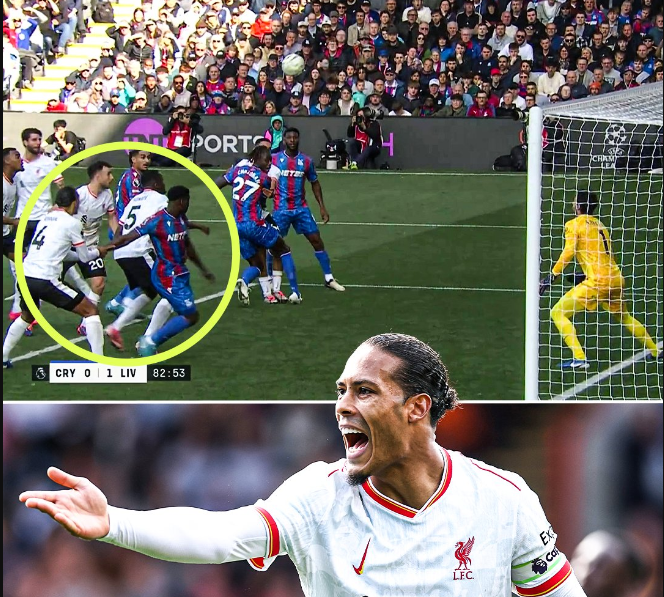 Palace Manager: Van Dijk's Tug on Guehi Was Clearly a Penalty, VAR Should Have Stepped In