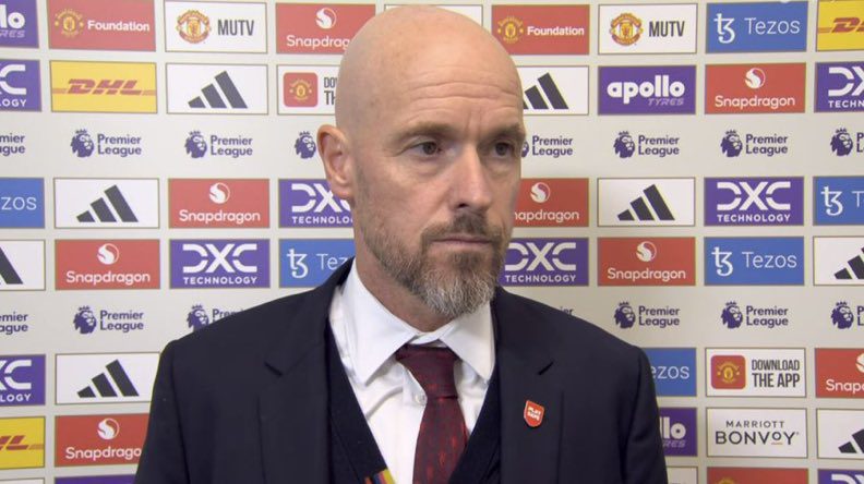 Ten Hag: B Fee's Action Was Not a Red Card at All, We Could Have Equalized