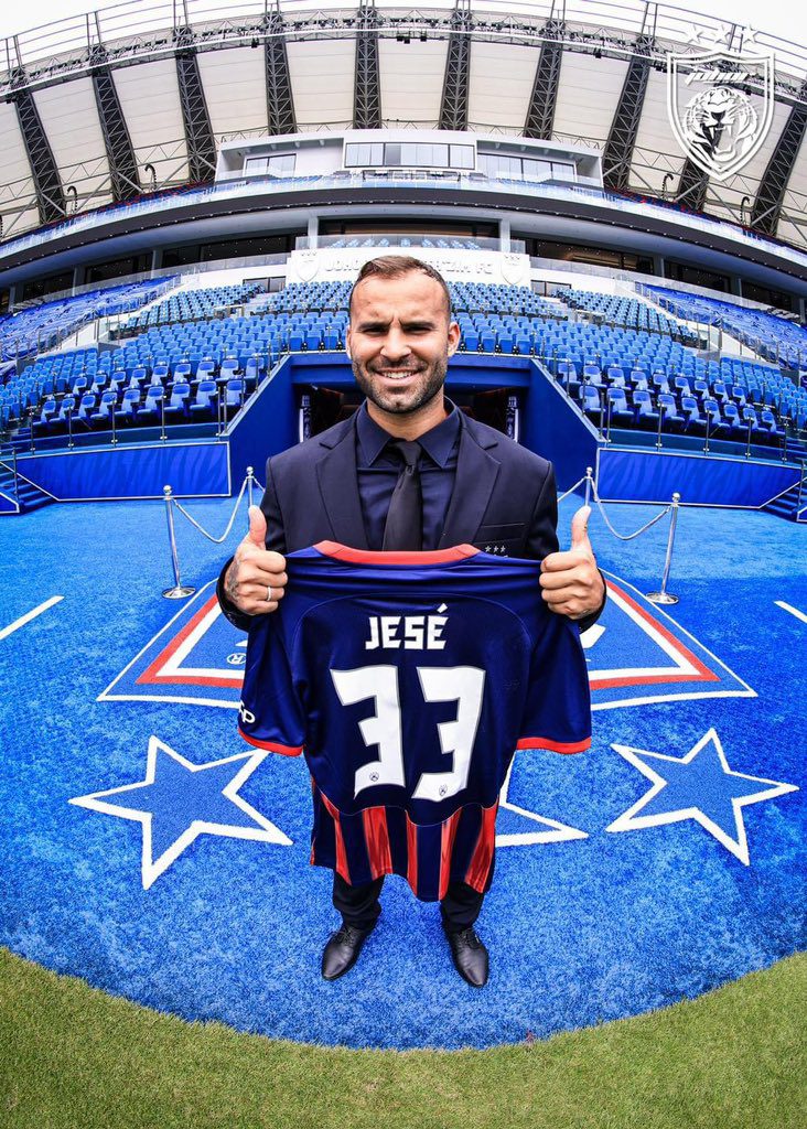 Official: Former Real Madrid Star Jesé Rodríguez Joins Johor Darul Ta'zim