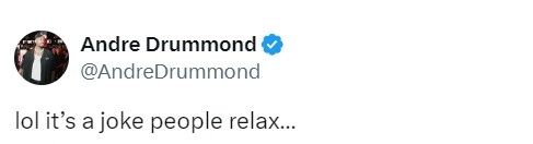 The More He Explains, the Worse It Gets! Drummond Previously Admitted to Intentionally Missing Shots to Grab More Rebounds, Clarifies Today That It Was Just a Joke