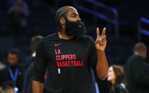 Harden Still Practicing at the Gym Minutes Before Clippers' Flight; He and Hyland Were the Last to Leave the Training Facility