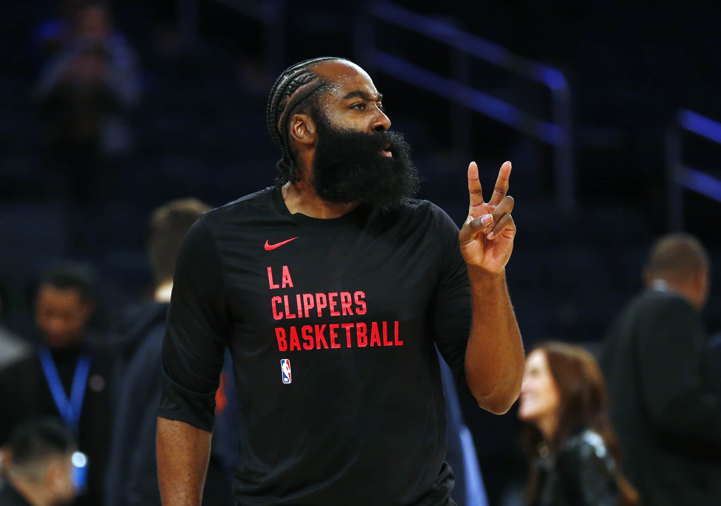 Harden Still Practicing at the Gym Minutes Before Clippers' Flight; He and Hyland Were the Last to Leave the Training Facility