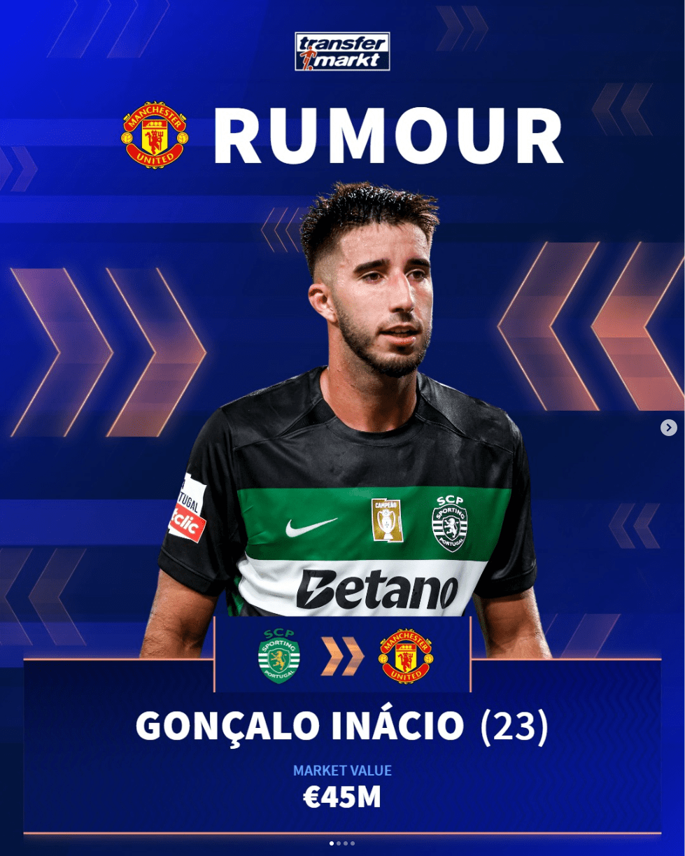 Replicating the Ironclad Army? Besides Poaching Amorim, Manchester United Also Has Eyes on Multiple Players from Sporting CP