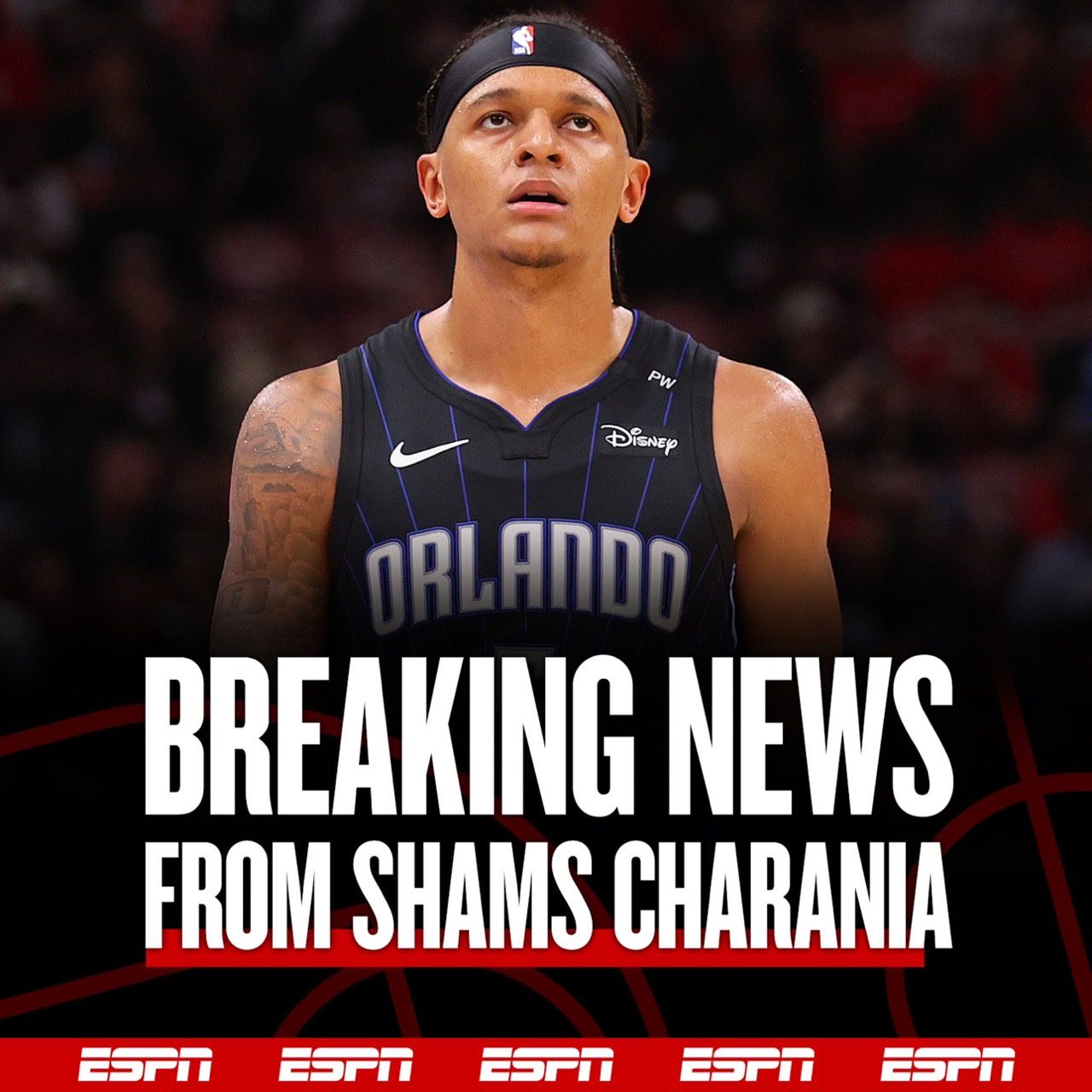 Breaking! Shams: Magic's Star Paolo Banchero Suffers Right Oblique Strain, Will Be Out Indefinitely