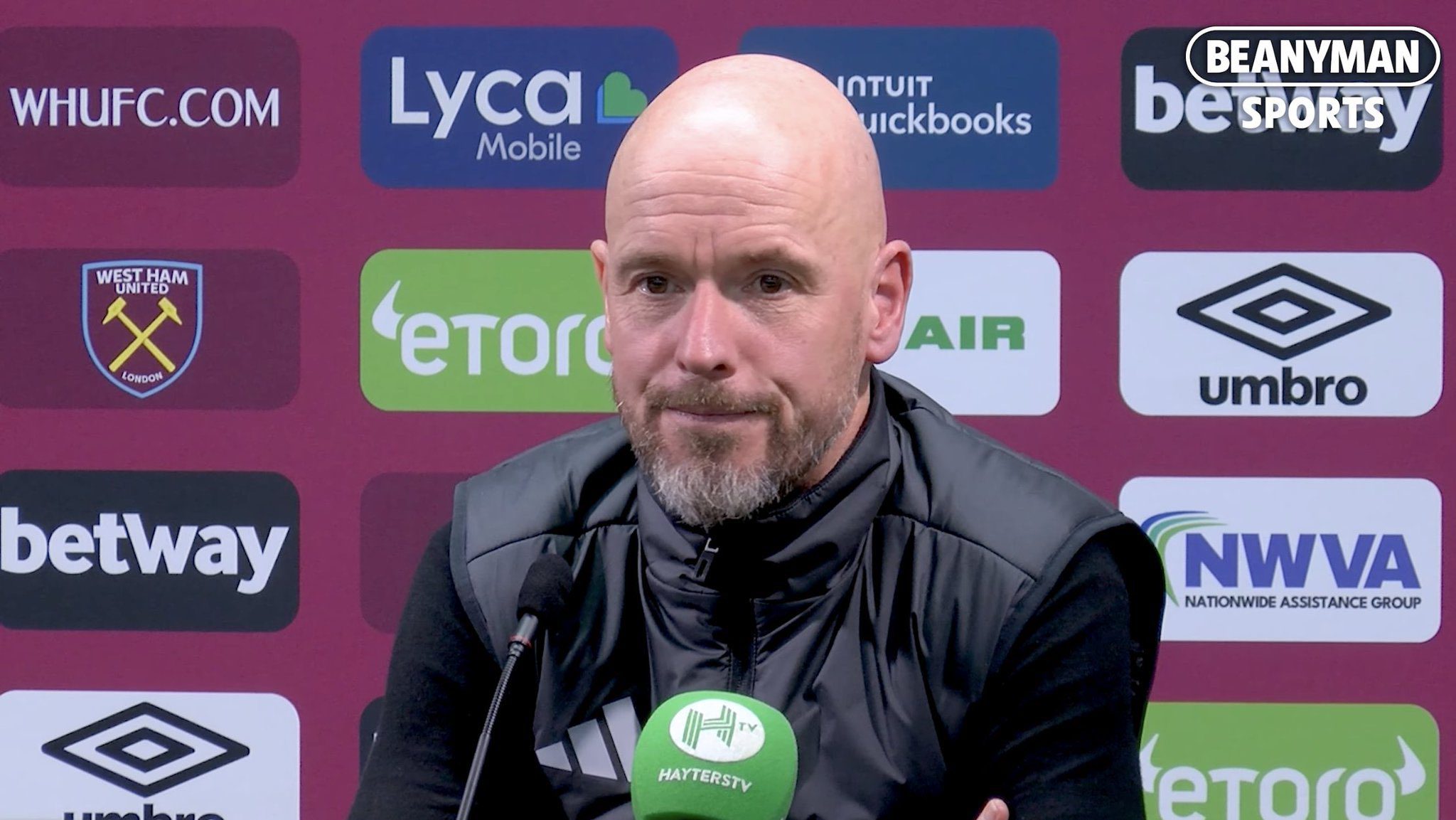 Ten Hag's Last Press Conference as Manchester United Manager: If I Lead the Team to a Title This Season, That Would Also Be a Success