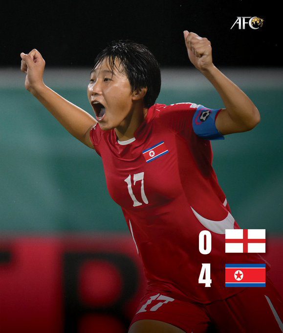 The Terrifying North Korean U Women's Football Team - Sweeps England, Advances as Group Leader with Three Straight Wins